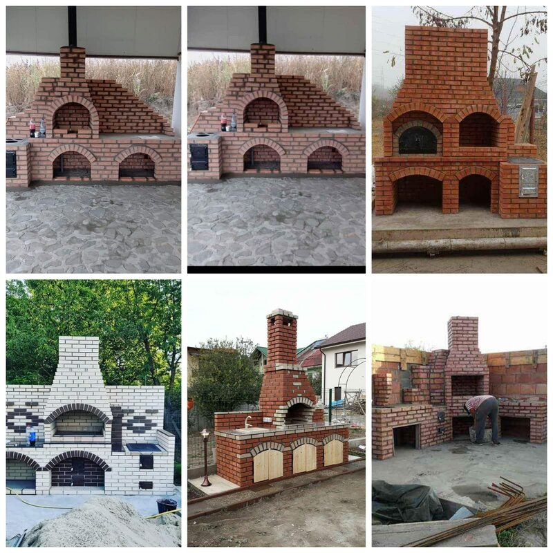 Executam gratare din caramida