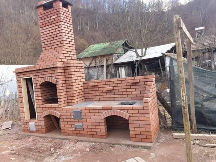 Executam gratare din caramida